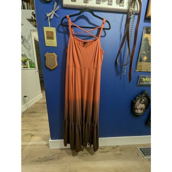 Sz 2 Torrid Ombre Maxi Sundress - Picture 1 of 7